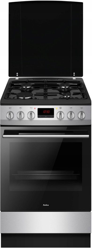Elegancki design w kolorze Inox i czarnym