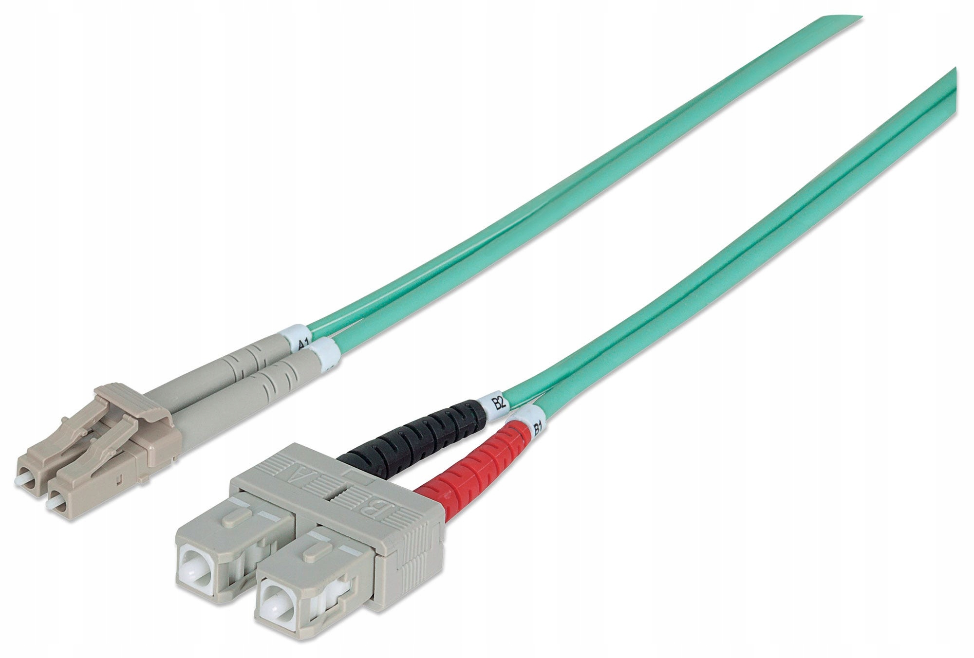 Patchcord światłowodowy OM3 50/125 MM LC-SC Duplex 1m – Wysoka jakość połączeń