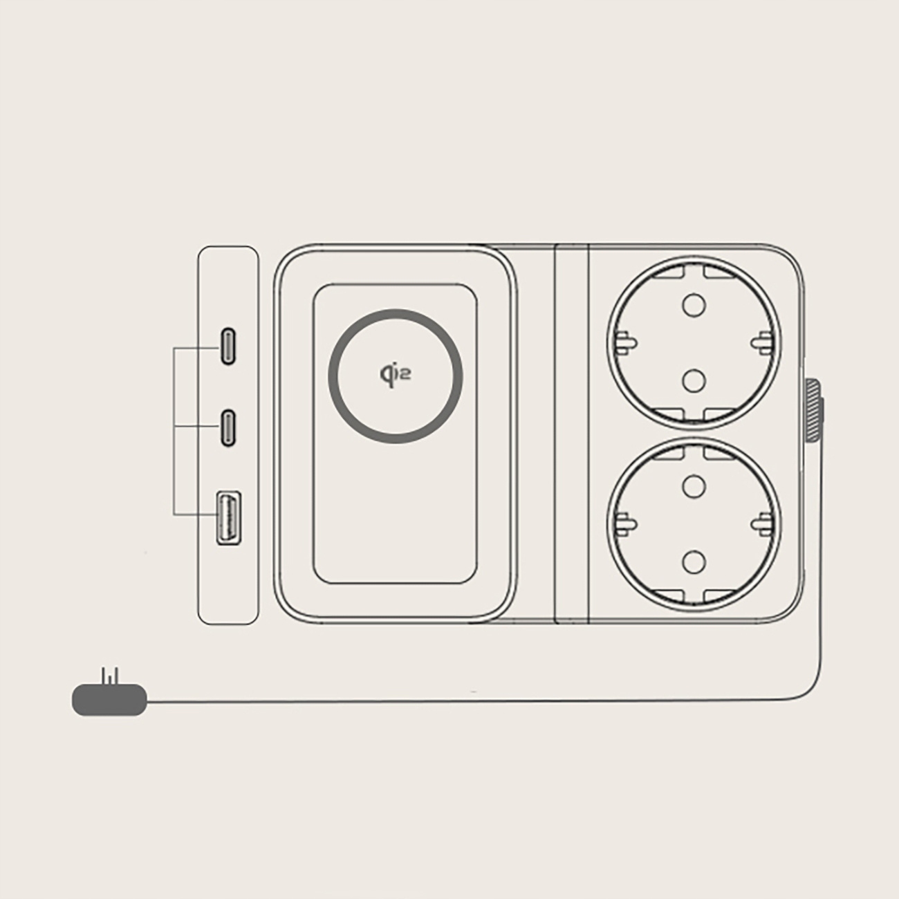 Szybkie ładowanie z portem USB-C o mocy 67W