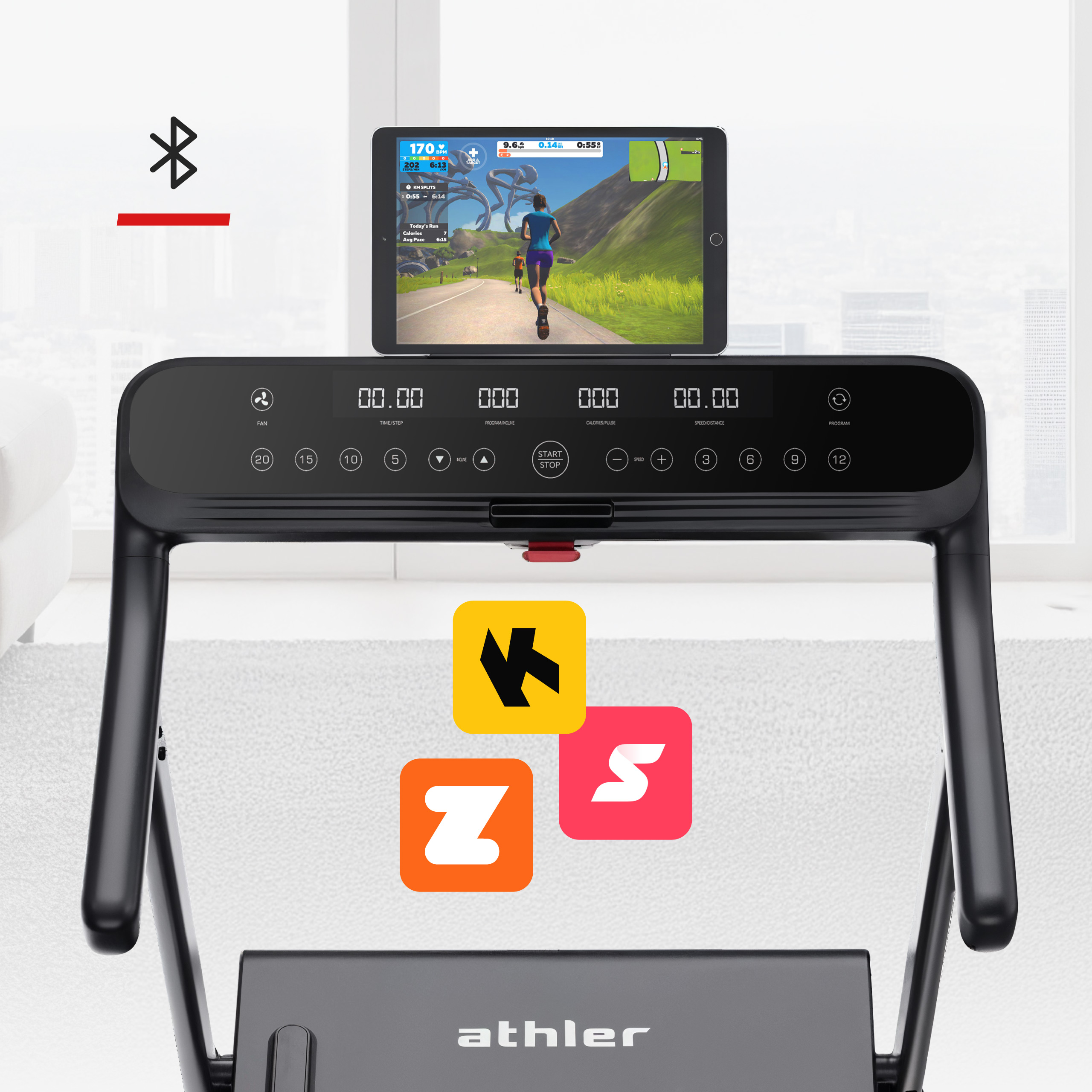 Interaktywne treningi z Bluetooth – połącz się z aplikacjami Kinomap, Spax, Zwift