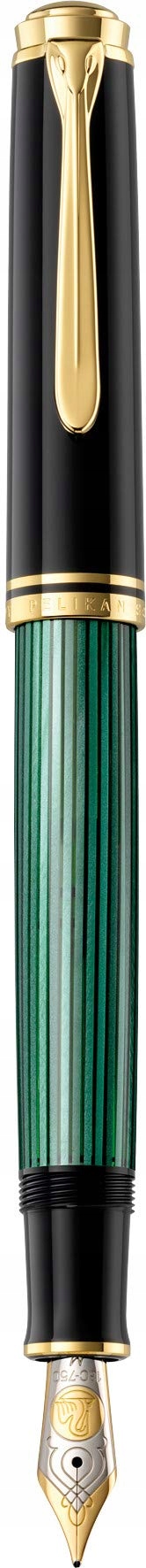 Pelikan Pióro wieczne Souveran M800 EF Black-Green – Elegancja i precyzja w każdym detalu