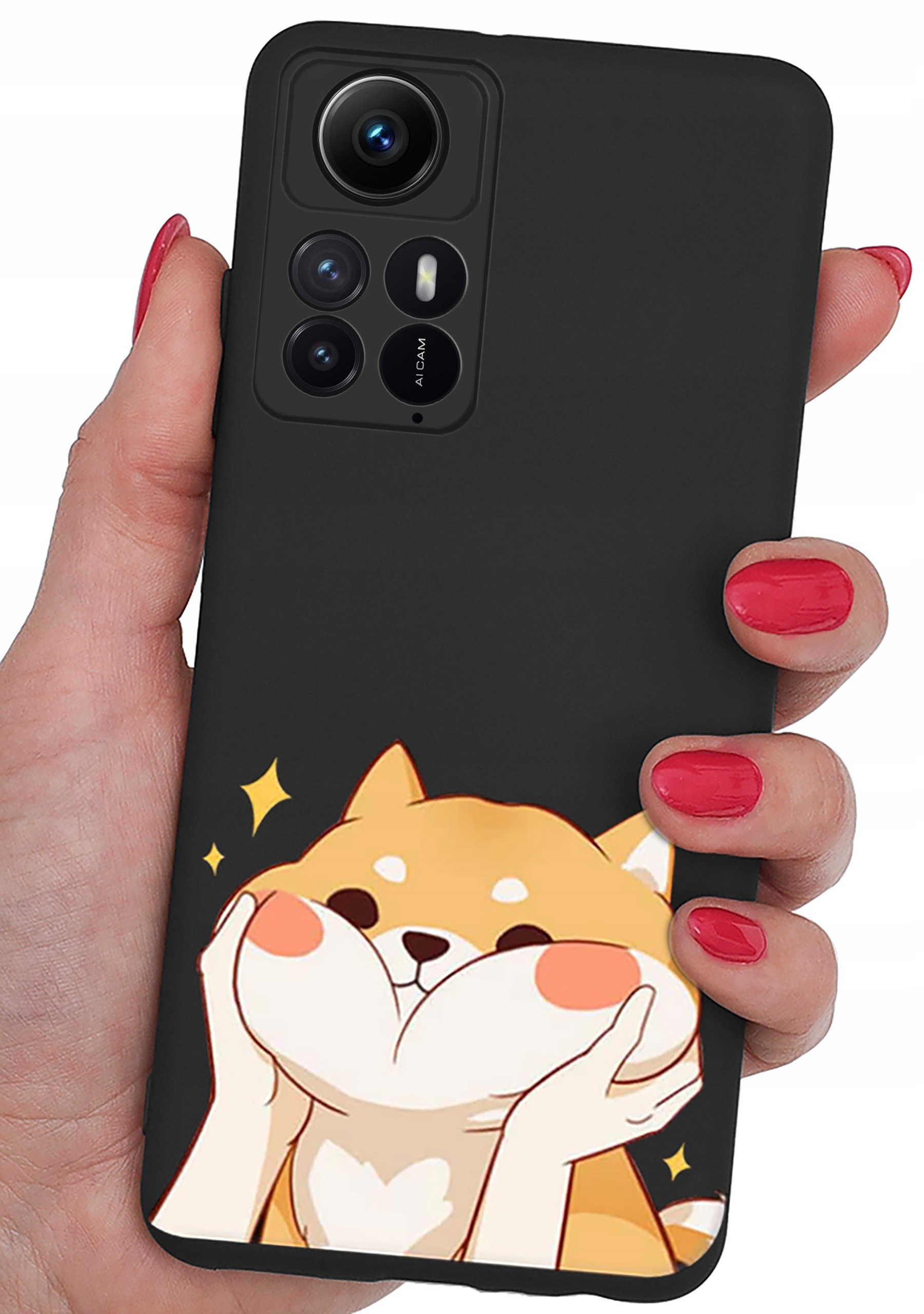 ETUI do Xiaomi Redmi Note 12S CASE WZORY + SZKŁO – Ochrona i styl w jednym