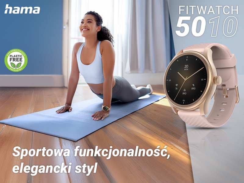 Smartwatch z ekranem dotykowym 1,38 cala
