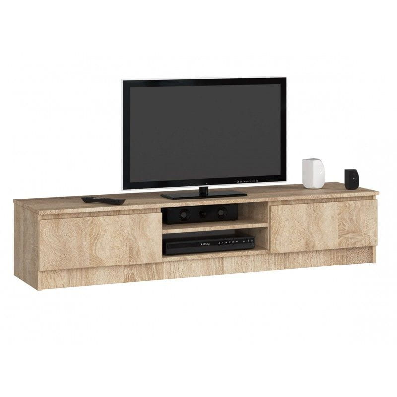 Szafka RTV NOVA 160x40x33 cm – Elegancja i funkcjonalność w Twoim salonie