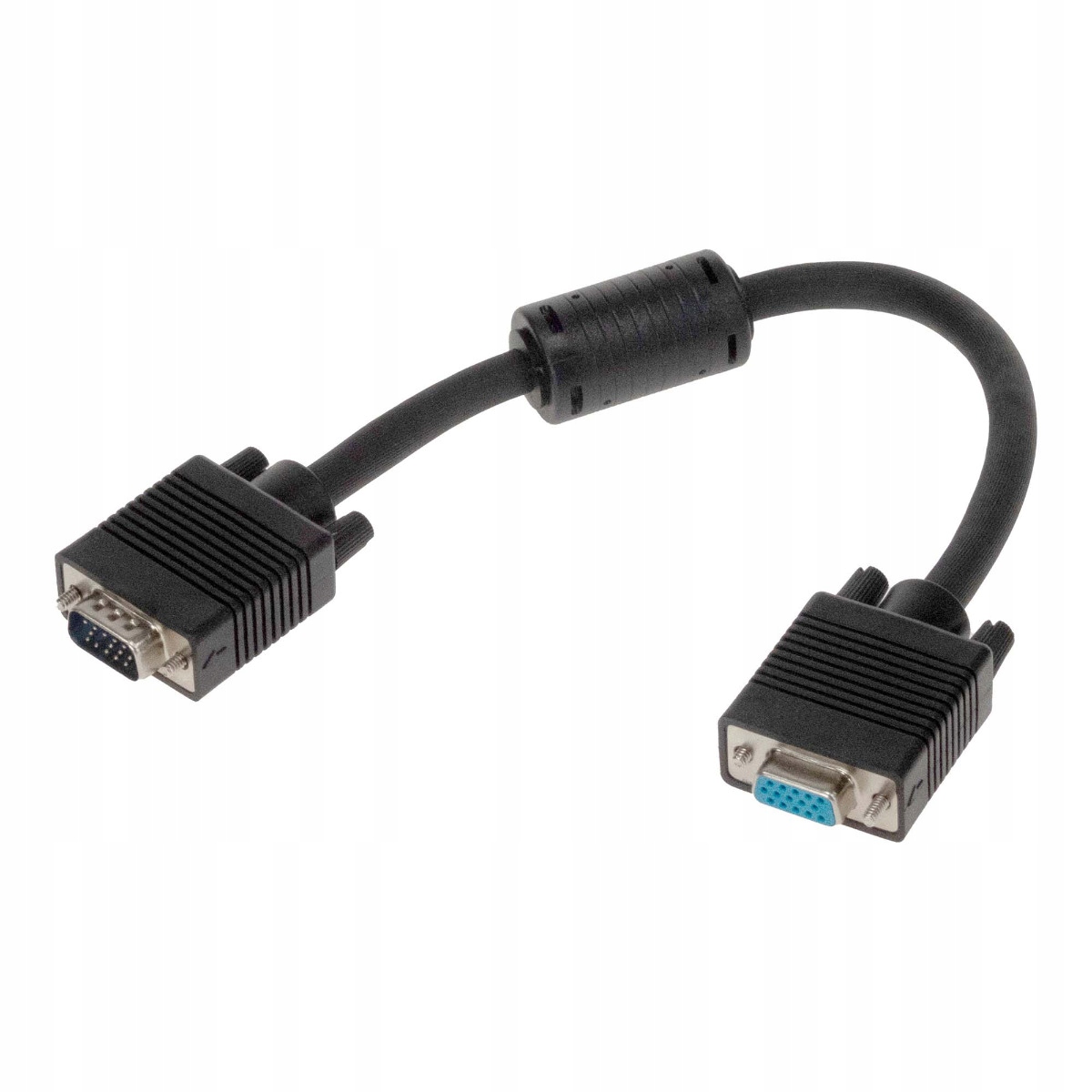 D-Sub (VGA) - D-Sub (VGA) 0.3m czarny – Wysokiej jakości kabel do połączeń