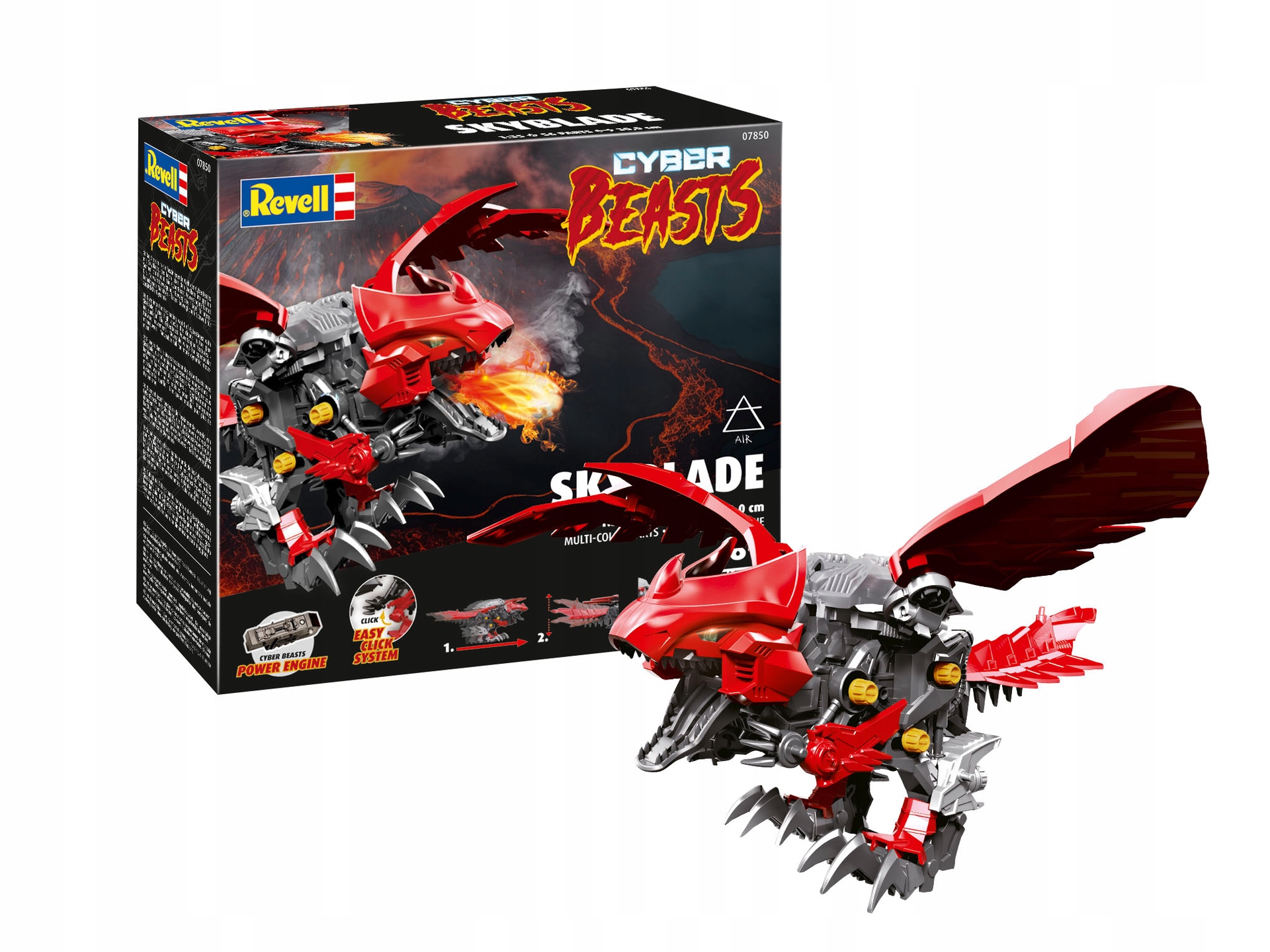 REVEL CyberBeasts SkyBlade 07850 – Model do składania dla młodych konstruktorów