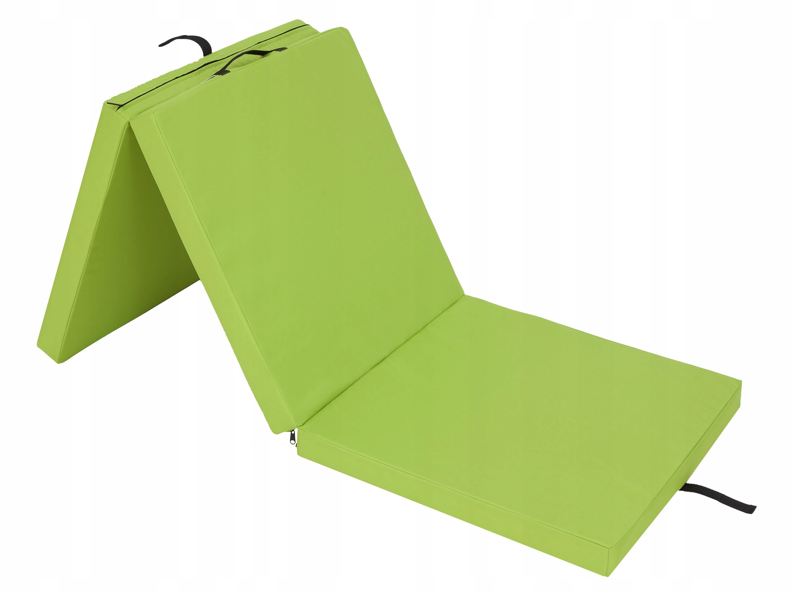 Materac Składany Hobbygarden Alex - Limonkowy – Komfort i funkcjonalność w jednym