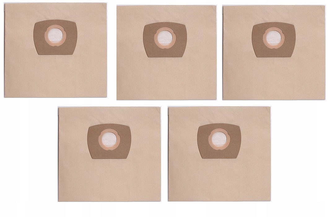 Zestaw 5 sztuk worków papierowych – Idealne do profesjonalnych odkurzaczy