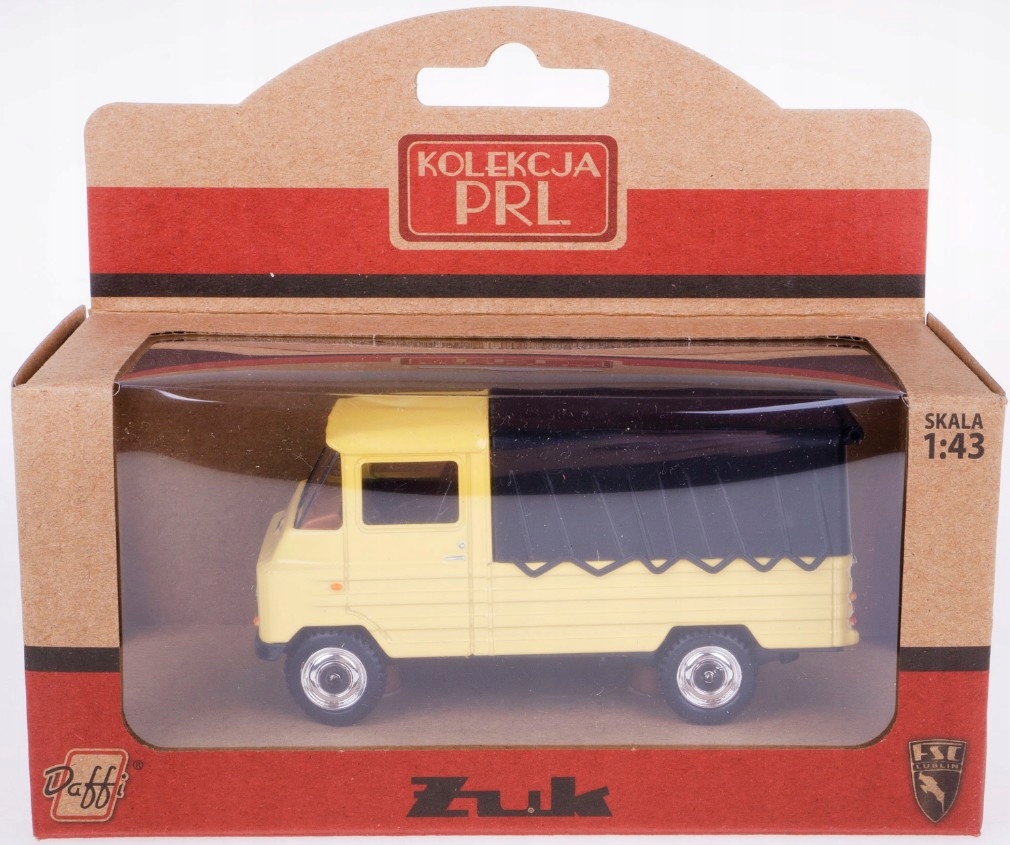 Wymiary i materiały użyte w modelu