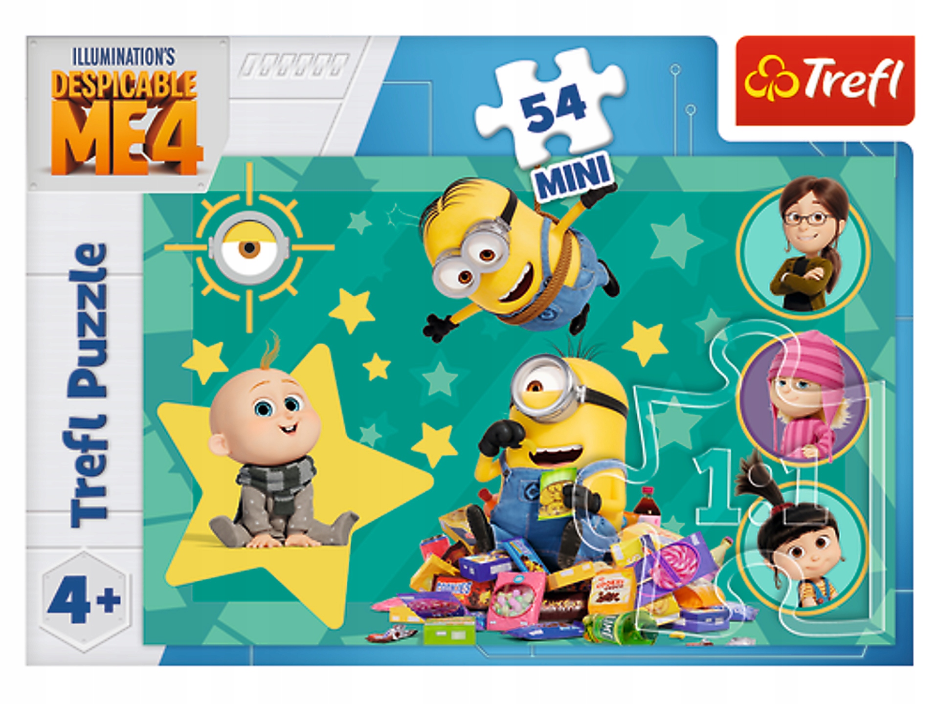 Wygodne pudełko do przechowywania puzzli