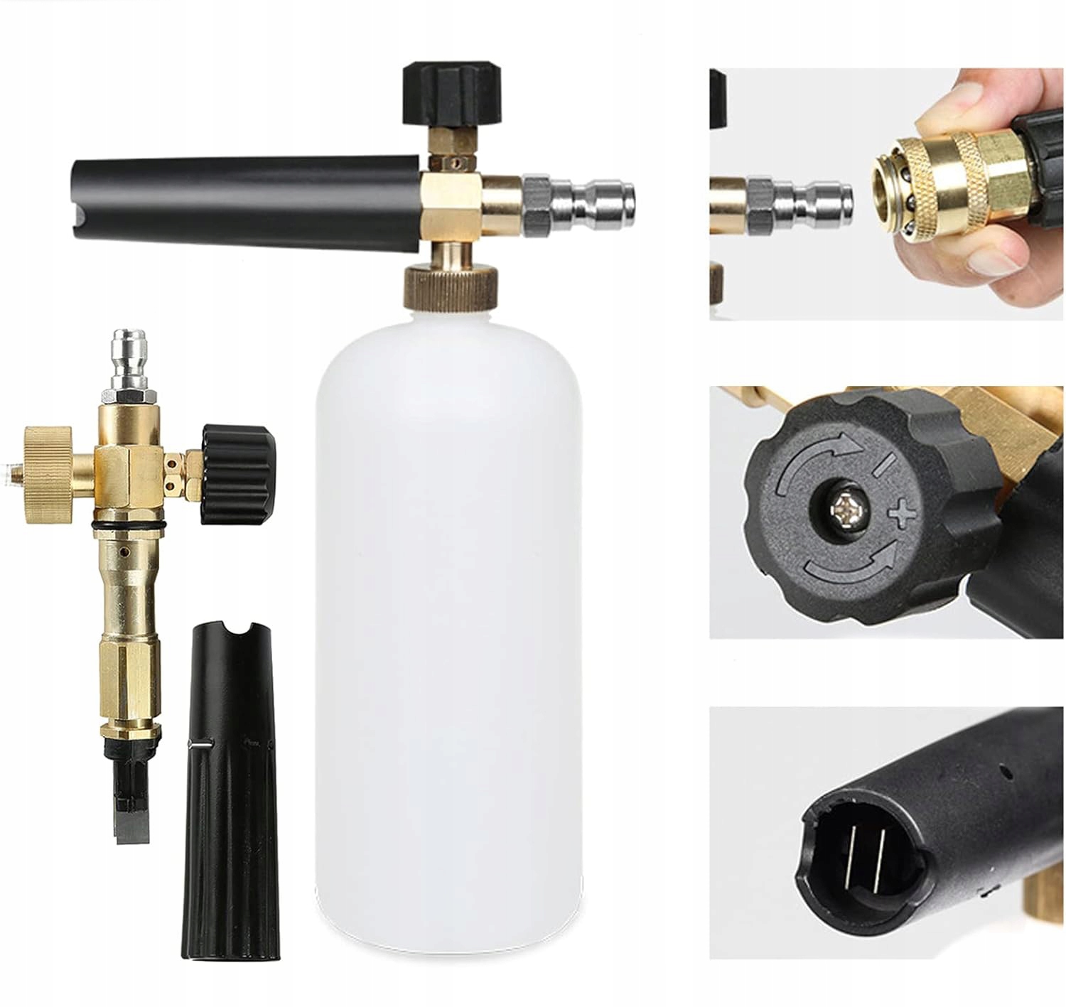 Szybkozłącze – Łatwe podłączanie do myjek Rosfix, Lavor i Parkside