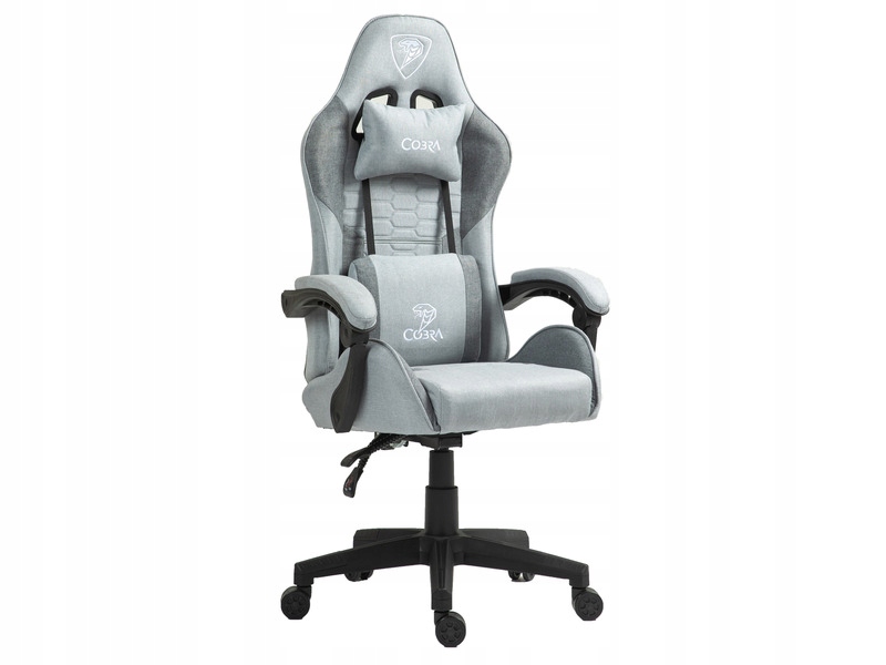 Fotel gamingowy Cobra Player 4.0 CRF41 Szary – Komfort i styl w Twoim biurze