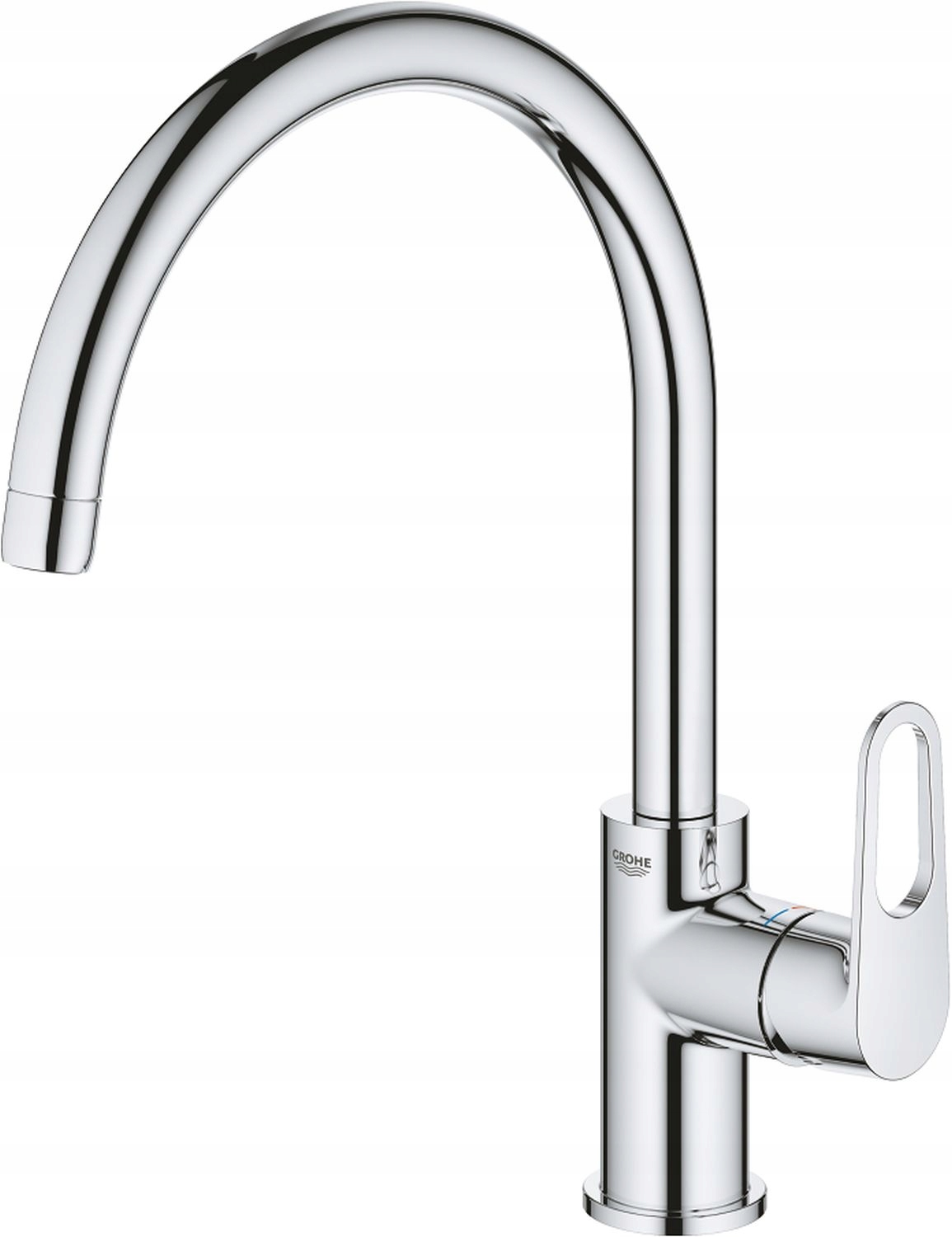Bateria kuchenna stojąca GROHE Flow – Elegancja i funkcjonalność w Twojej kuchni
