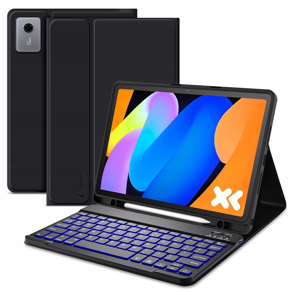 TECH-PROTECT SC PEN + KEYBOARD LENOVO IDEA TAB 11.0 TB-336 BLACK – Idealne połączenie ochrony i funkcjonalności
