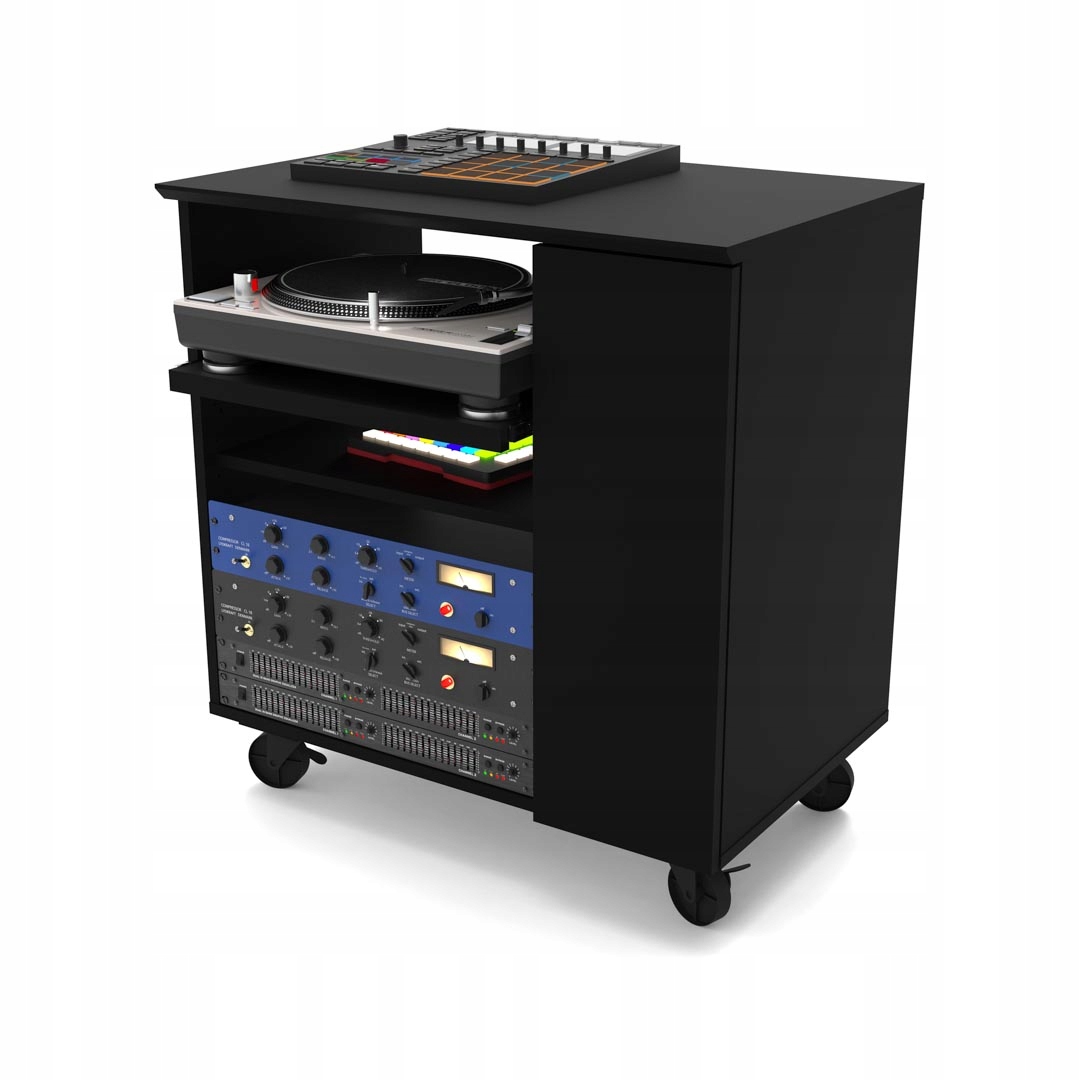 GLORIOUS Modular Side Rack Black – Idealne rozwiązanie do organizacji przestrzeni