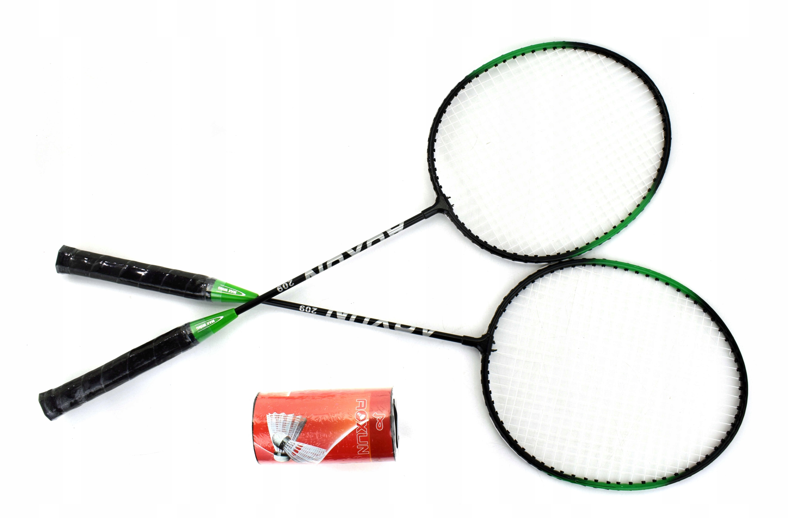 Elementy zestawu – 2 rakietki i 2 lotki