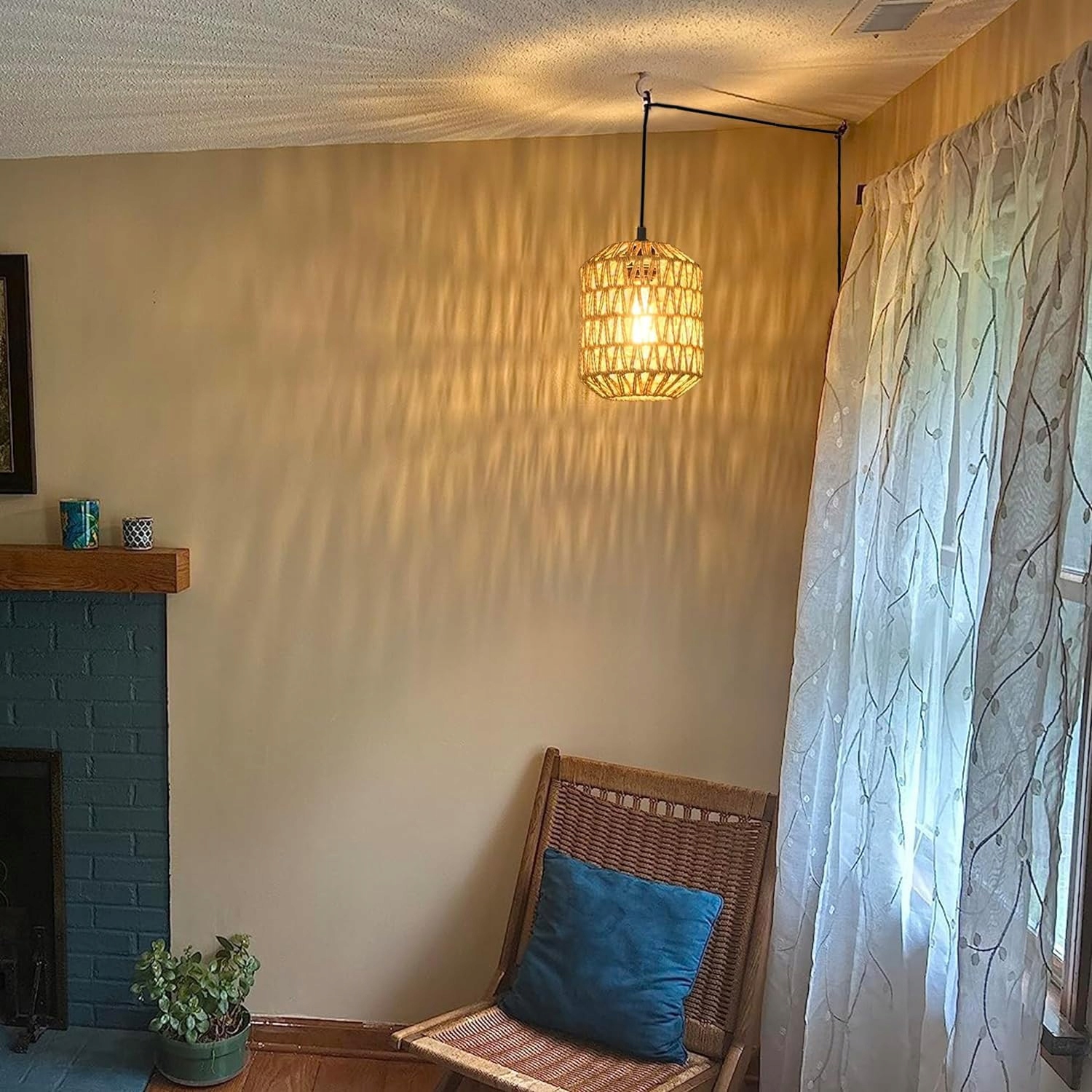 Ciepłe, bursztynowe światło dla przytulnej atmosfery