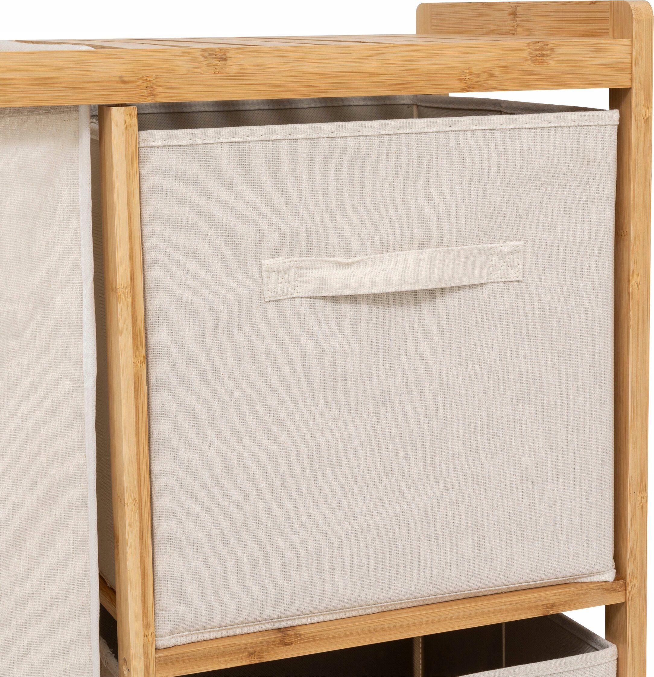 Duża pojemność kosza na pranie – 55 litrów