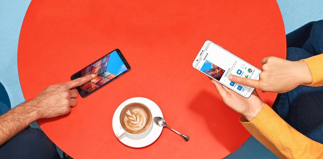Huawei P Smart nfc share