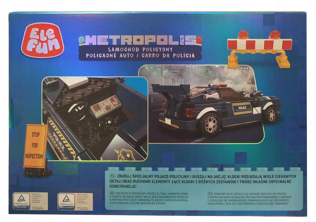 Kreatywna zabawa z klockami Metropolis