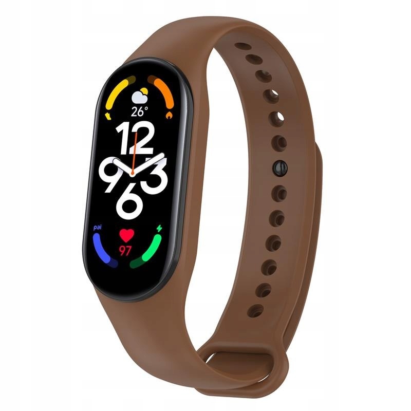 Opaska Smart Band M5/M6 BRĄZOWY / BROWN – Elegancja i funkcjonalność w jednym