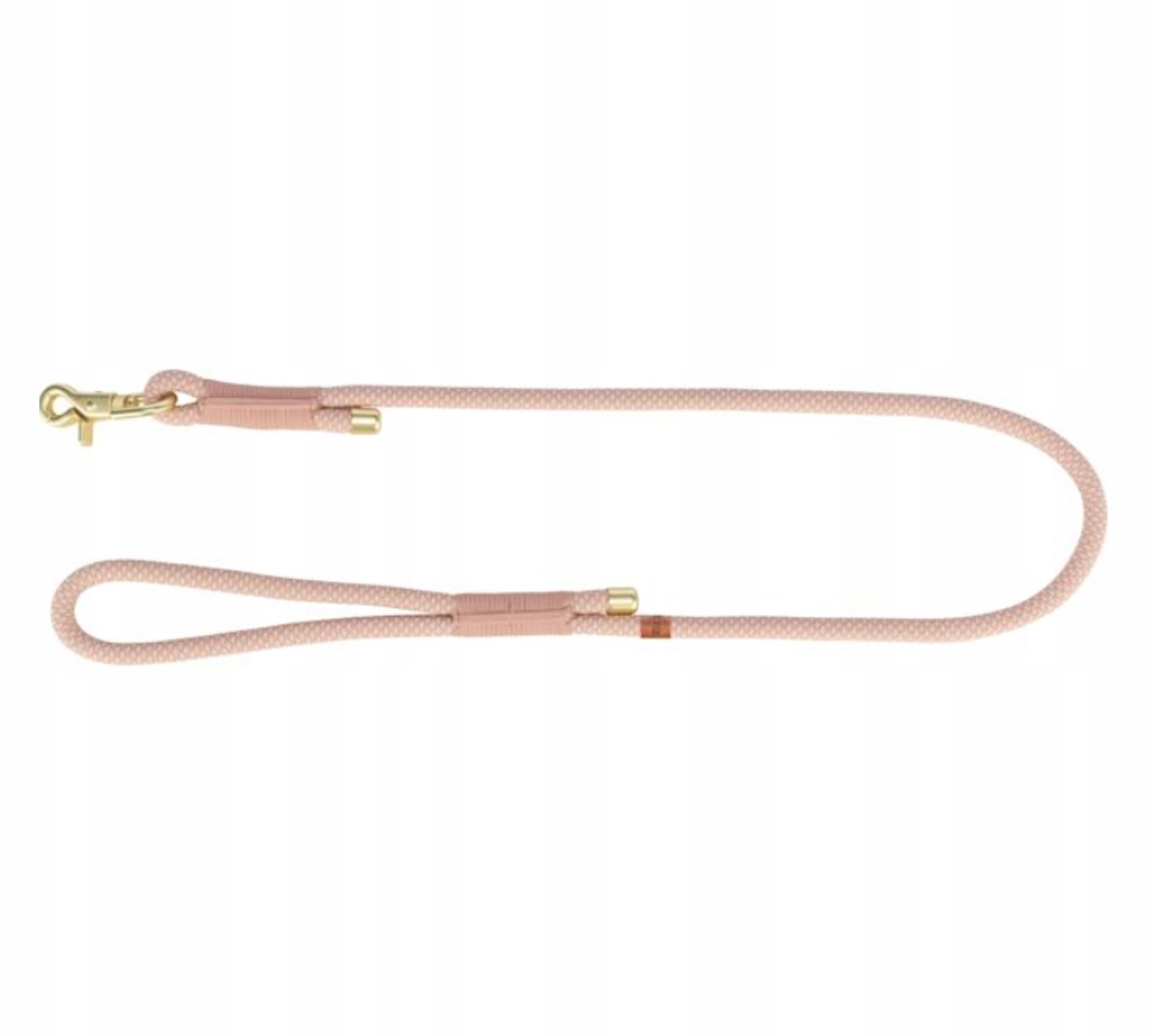 Smycz Soft Rope dla psa – Różowa/jasnoróżowa nylon S–XL: 2.00 m/o 10 mm