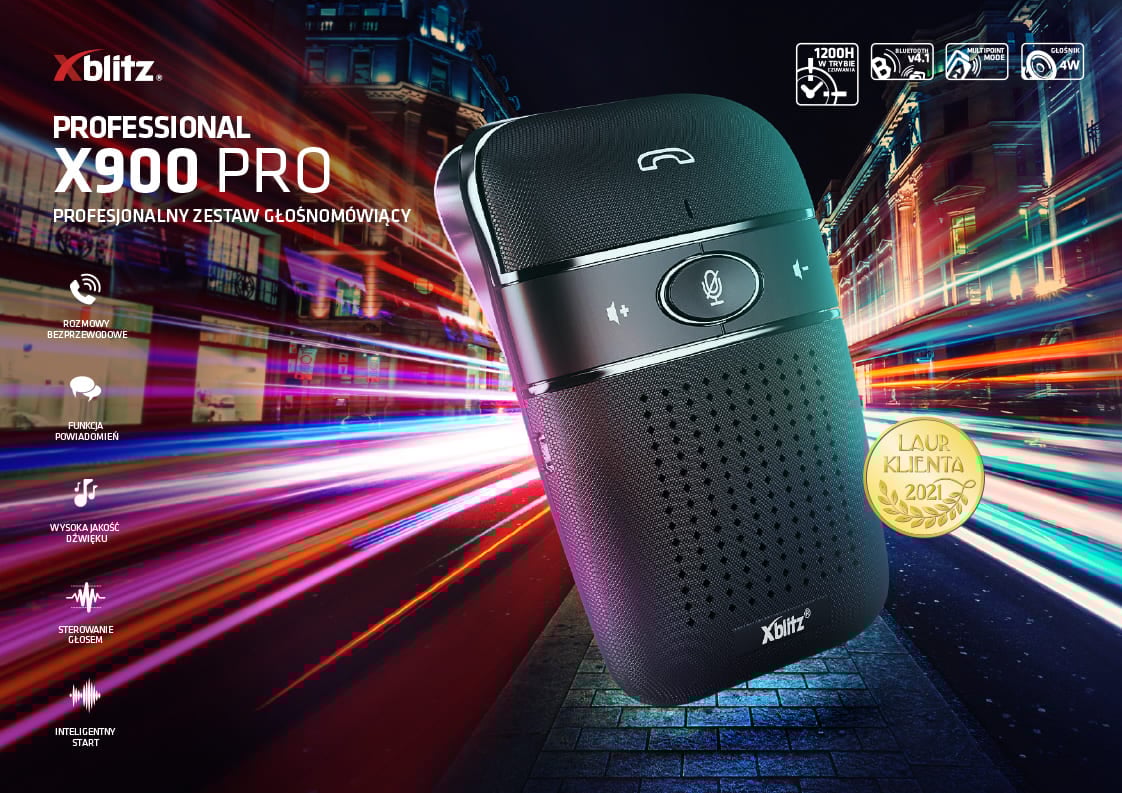 Xblitz X900 PRO slider