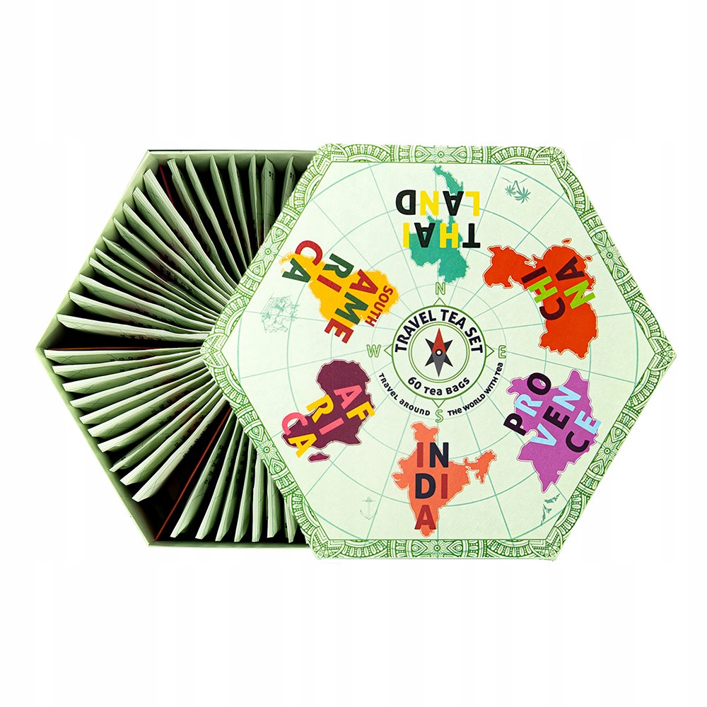 Wygodne pakowanie – 60 torebek herbaty w 10 porcjach