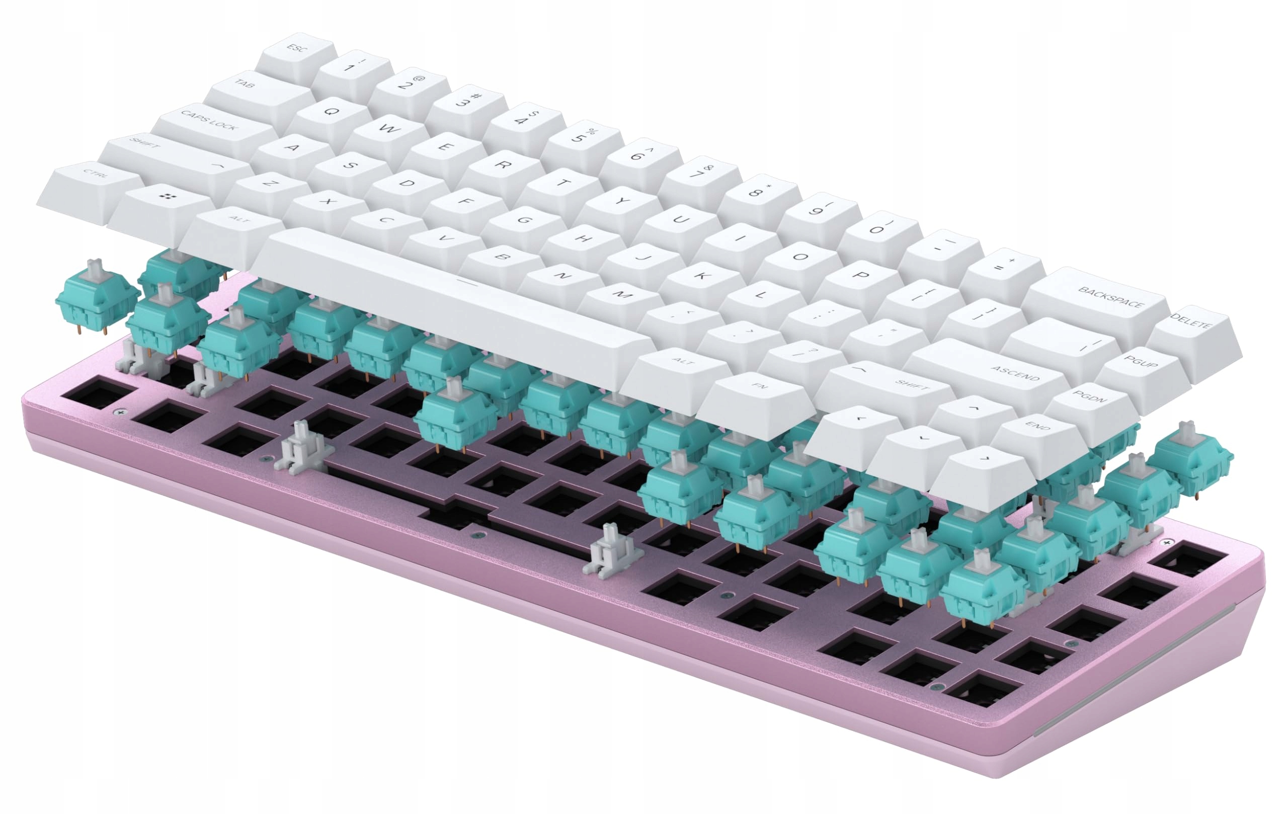 Wymienne przełączniki mechaniczne - łatwa personalizacja