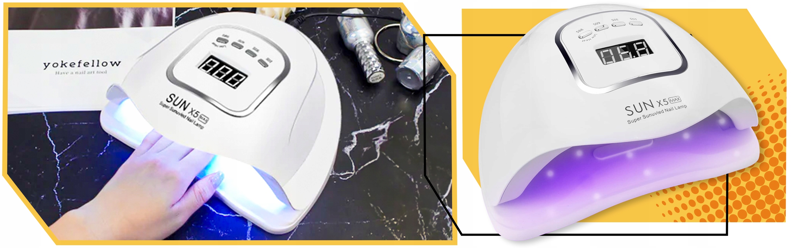 Lampa UV LED do paznokci SUN X5 MAX 80W – Idealne rozwiązanie dla profesjonalnych manicure