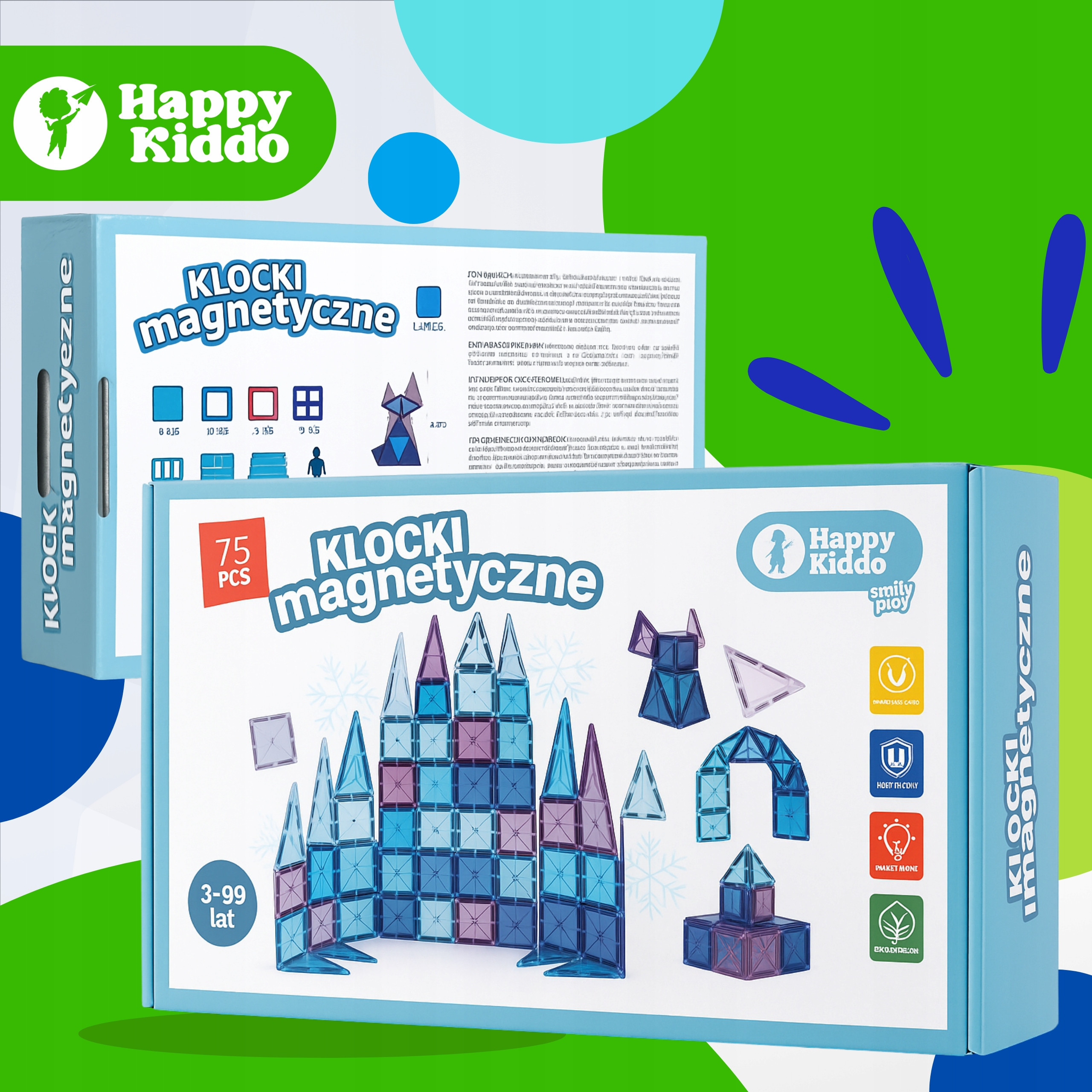 Bezpieczne materiały i brak ostrych krawędzi