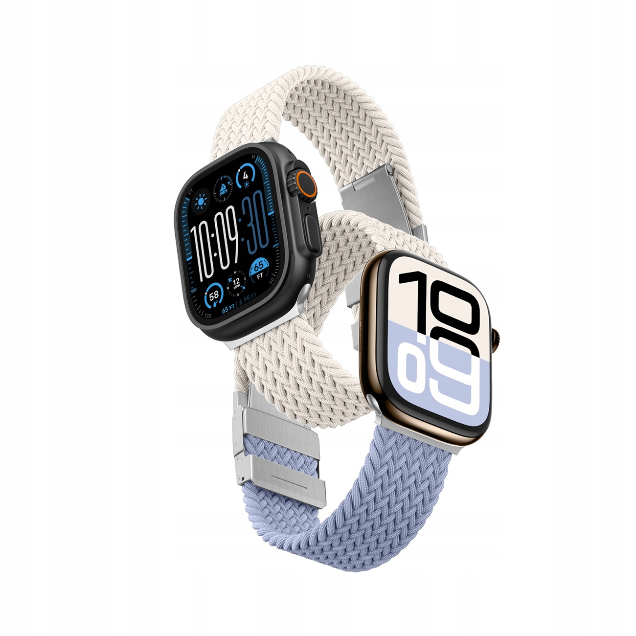 Zestaw 2 pasków AMAZINGTHING Blend Band do Apple Watch 45 / 46 / 49 mm – Styl i wygoda na co dzień