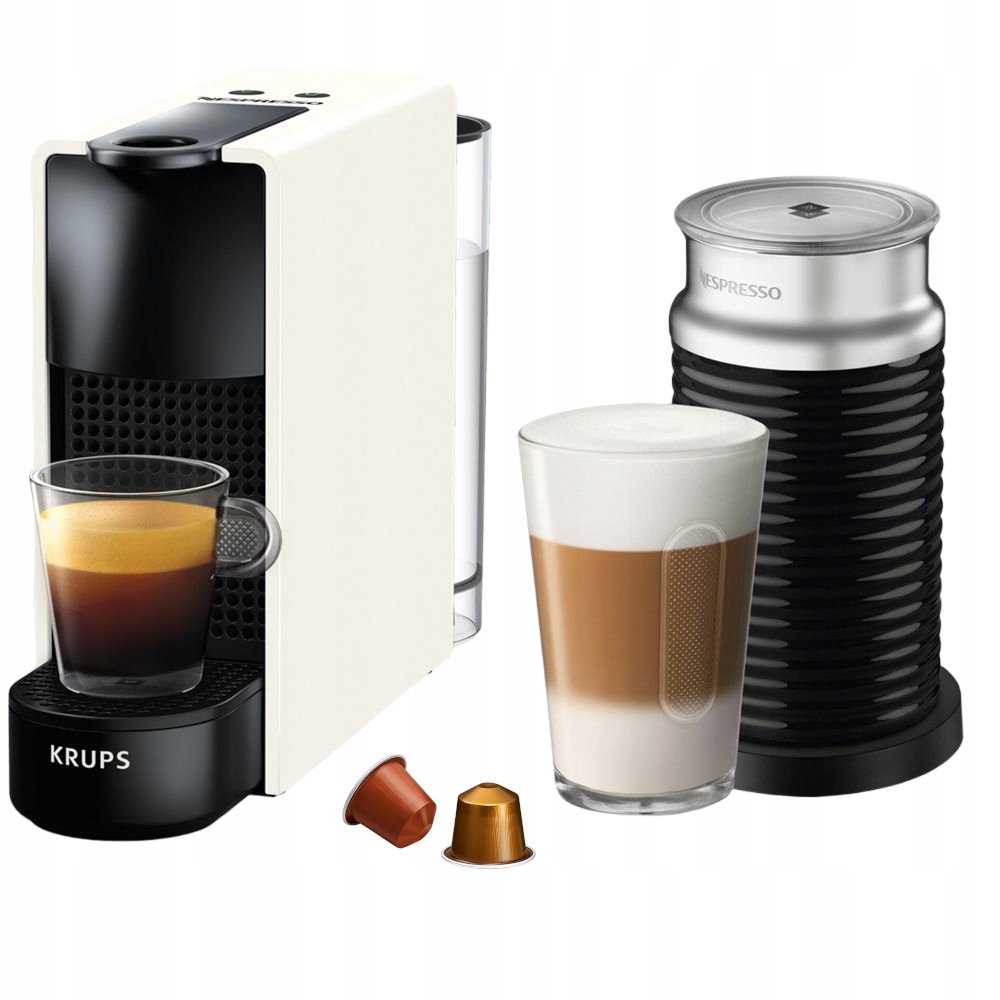 Ekspres Krups Essenza Mini + Aeroccino 3 – Twoje idealne rozwiązanie do parzenia kawy