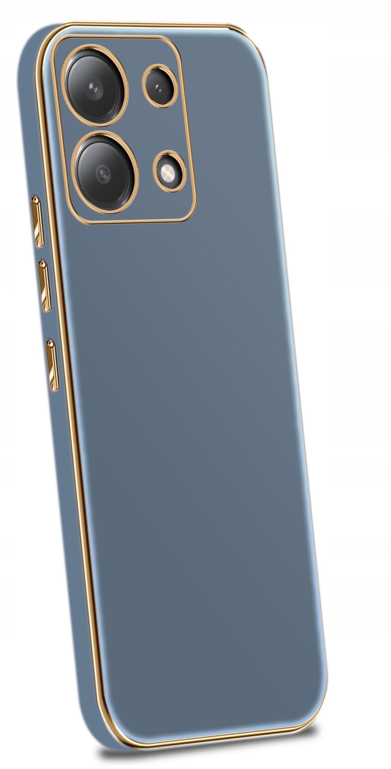 Elastyczne tworzywo i złota ramka – styl i funkcjonalność