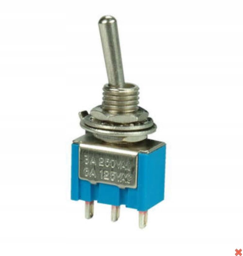 Przełącznik dźwigienkowy SPDT MTS-102 1/4 cala – Niezawodne rozwiązanie dla Twoich projektów