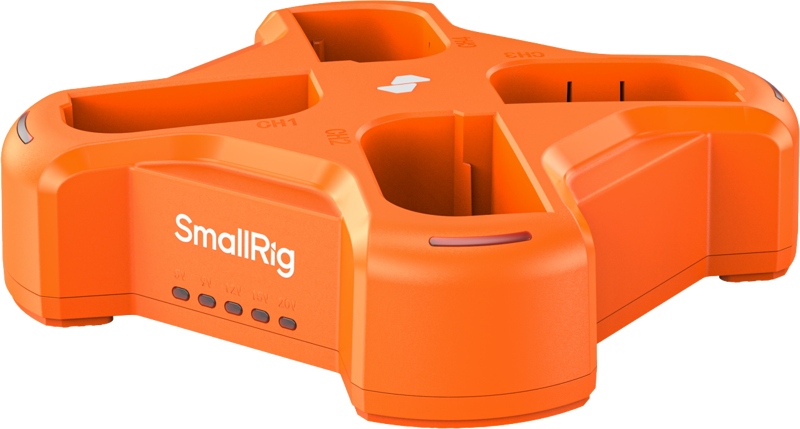 SmallRig 4838 – Ładowarka czterokanałowa do akumulatorów LP-E6NH