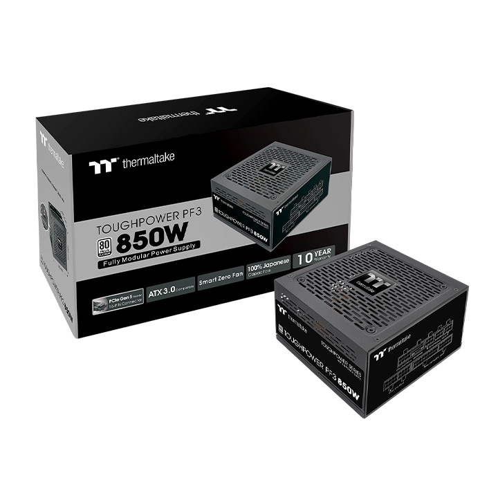 Zasilacz Thermaltake Toughpower PF3 850W – Wydajność i niezawodność w jednym