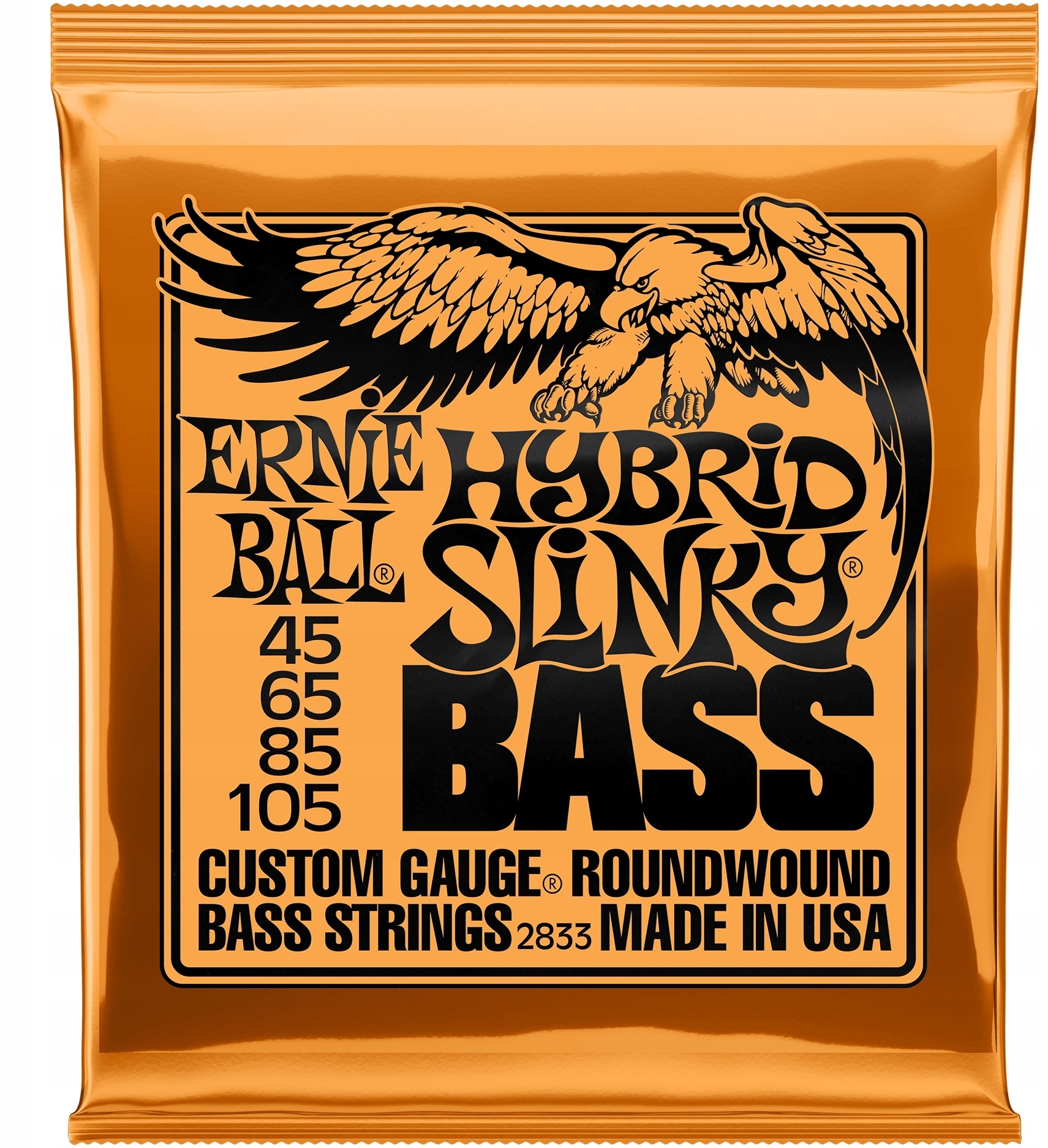 Struny do gitary basowej Ernie Ball 2833 – Doskonały wybór dla muzyków