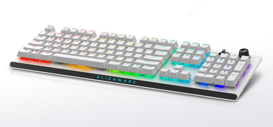 Klawiatura Alienware AW920K - Luna Light – Doskonałe wsparcie dla graczy