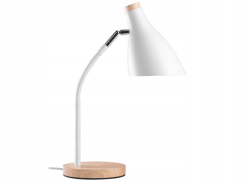 Lampka biurkowa Tracer Scandi White – Stylowe oświetlenie do każdego wnętrza