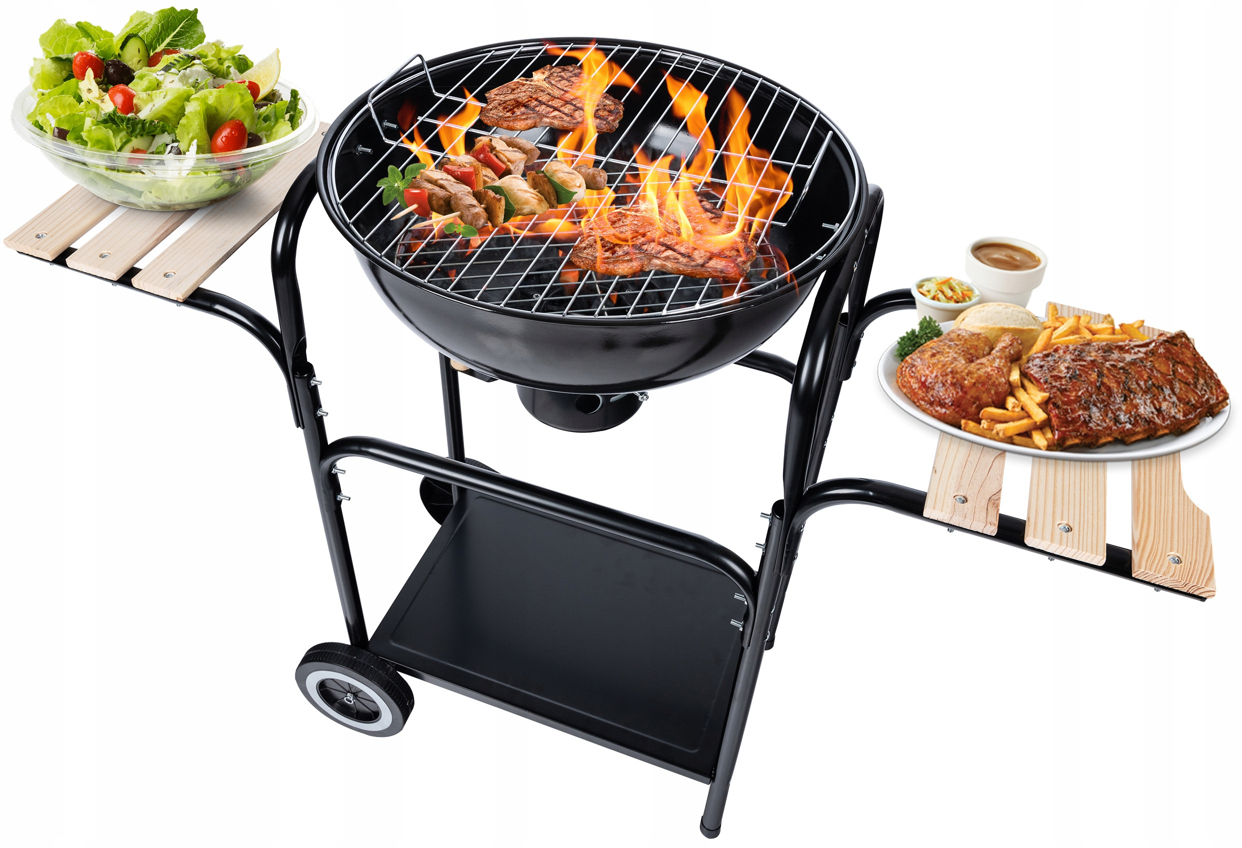 Grill ogrodowy GQ5 z zamykaną pokrywą HQ – Idealny do Twojego ogrodu