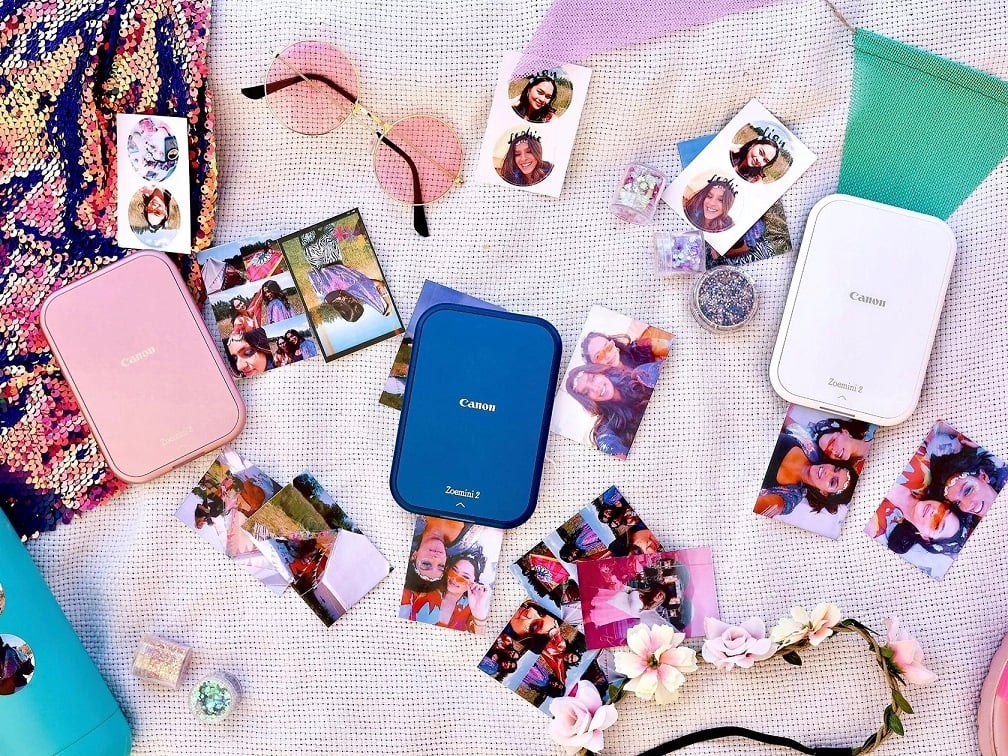 Personalizacja zdjęć z aplikacją Canon Mini Print