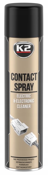 K2 Preparat do Czyszczenia Odtłuszczania Contact Spray 600ml – Idealne rozwiązanie do elektroniki