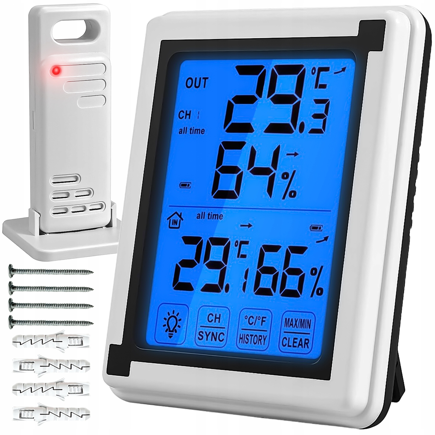 Stacja Pogody Vertical EN8822C – Twoje okno na świat meteorologii