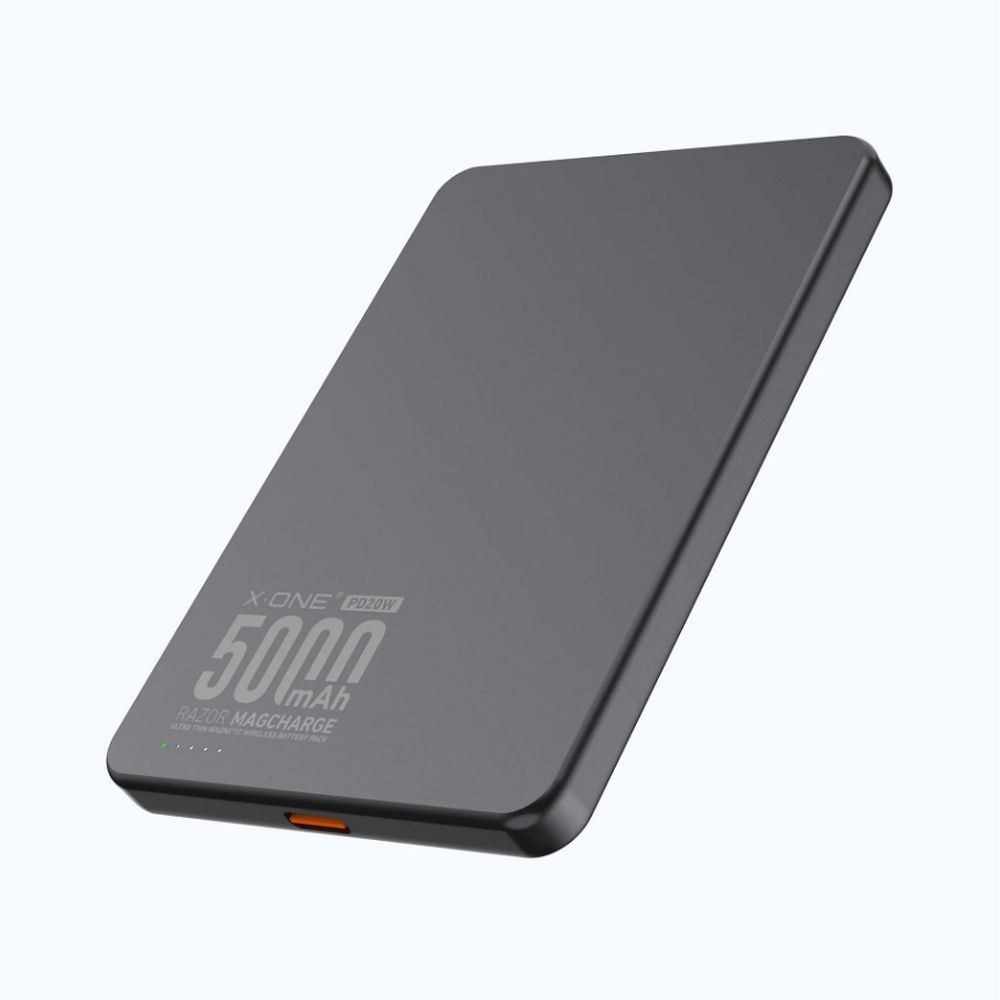 X-ONE Razor Magcharge Ultraslim (7,6mm) – Nowoczesny power bank o pojemności 5000mAh