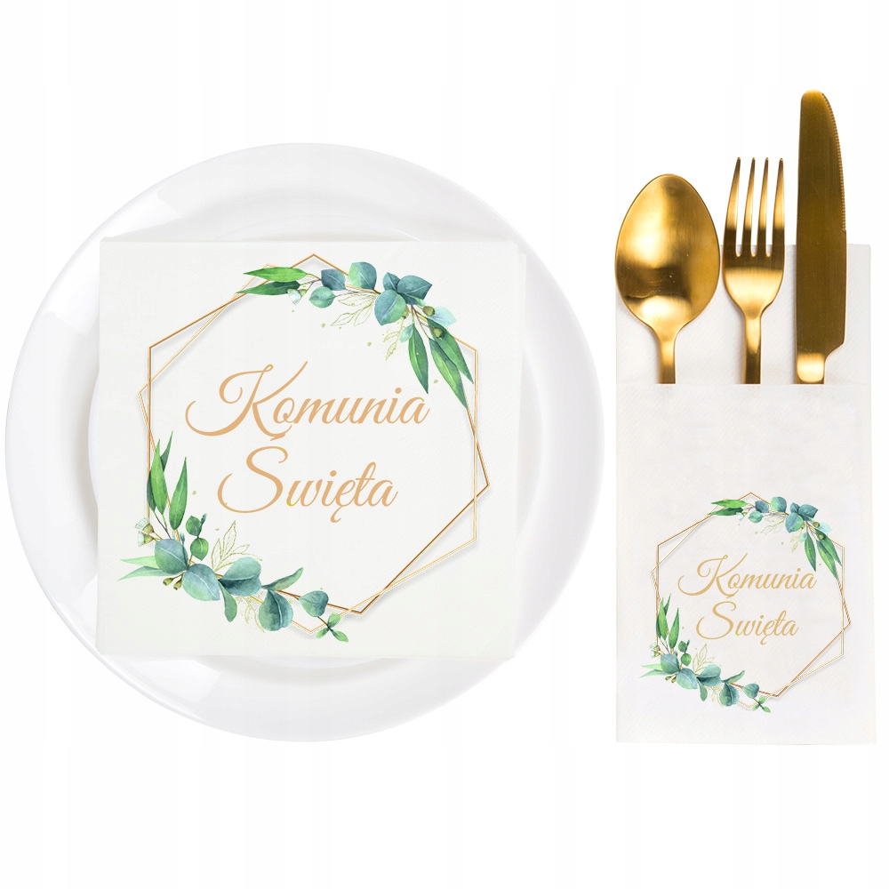 Zestaw Komunijny Dekoracje Stołu – Elegancja na Twojej Uroczystości