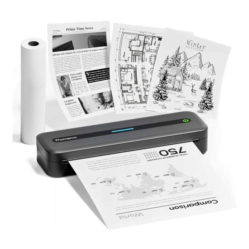 Papier termiczny 216mm – Format Letter dla wszechstronnych zastosowań