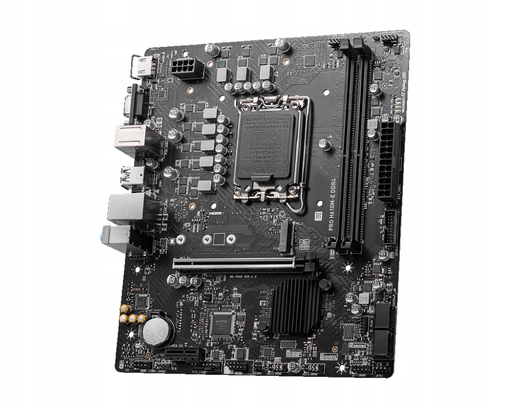 Płyta główna MSI PRO H610M-E – stabilność i funkcjonalność