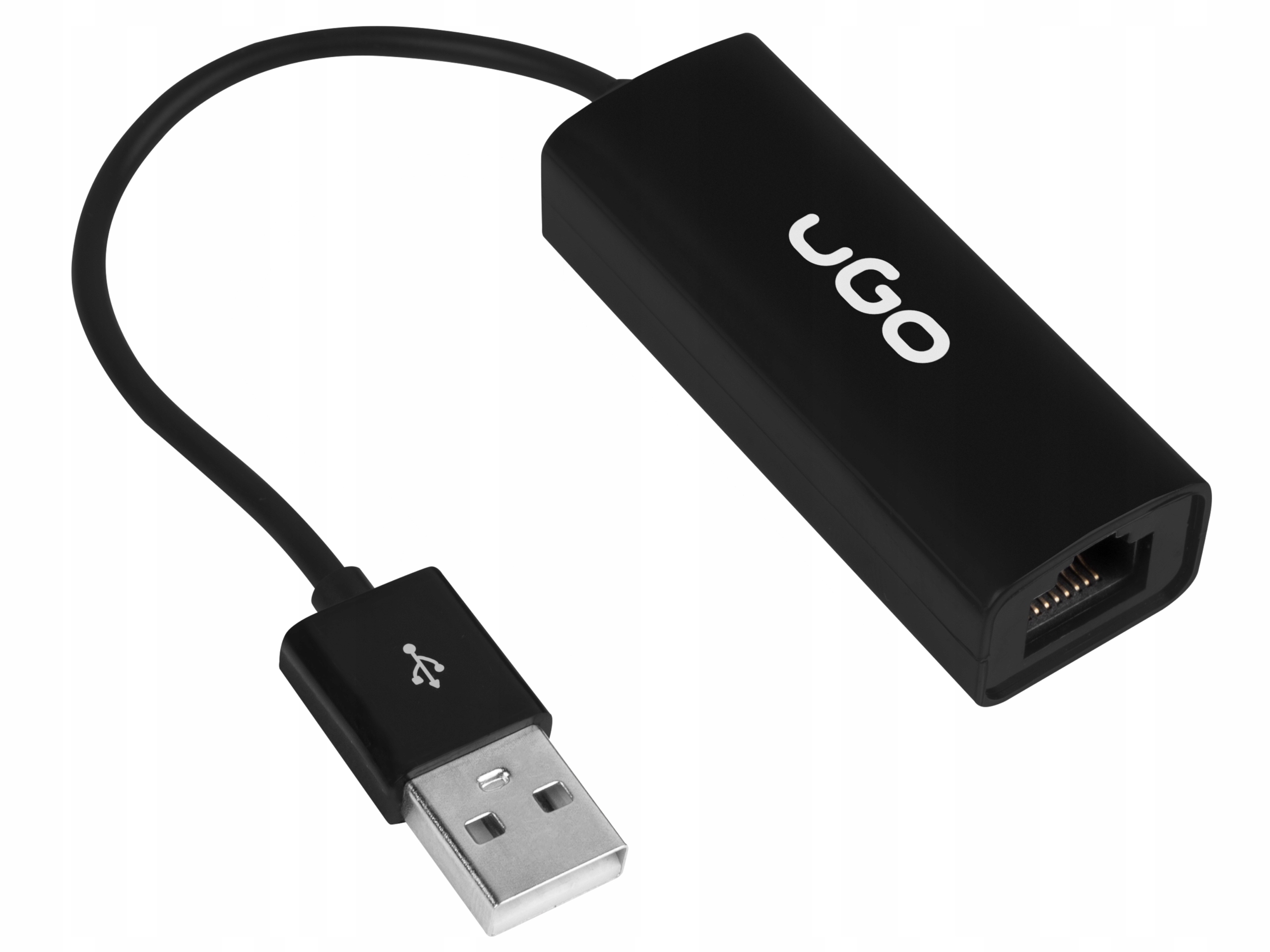 Karta sieciowa UGO USB 2.0 to Ethernet RJ-45 – Idealne rozwiązanie dla Twojego laptopa