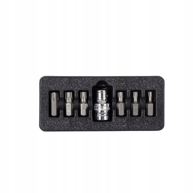 Skład zestawu – TORX T25, T30, T40, T45, T50, T55